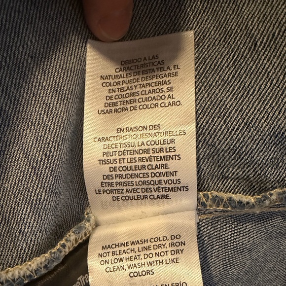 Reformation Tagliatelle Denim Midi Dress Blue Size 6 NEW - Picture 11 of 12